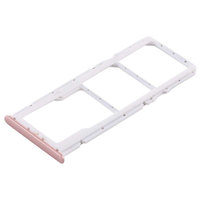 2 SIM Card Tray + Micro SD Card Tray for Huawei Enjoy 8 Plus(Gold)