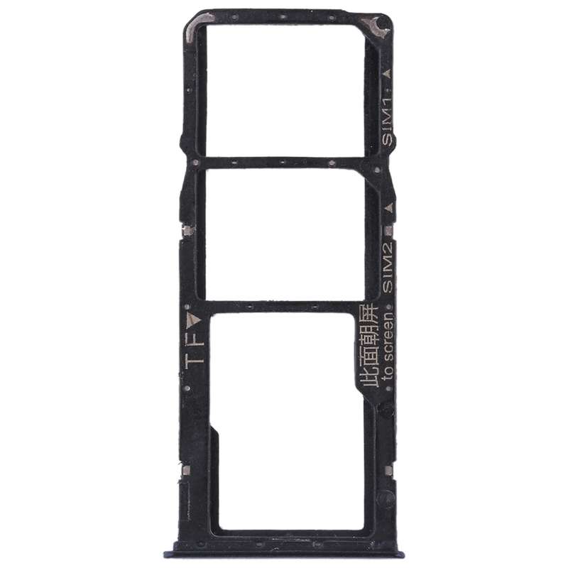 2 SIM Card Tray + Micro SD Card Tray for Huawei Enjoy 8 Plus(Blue)