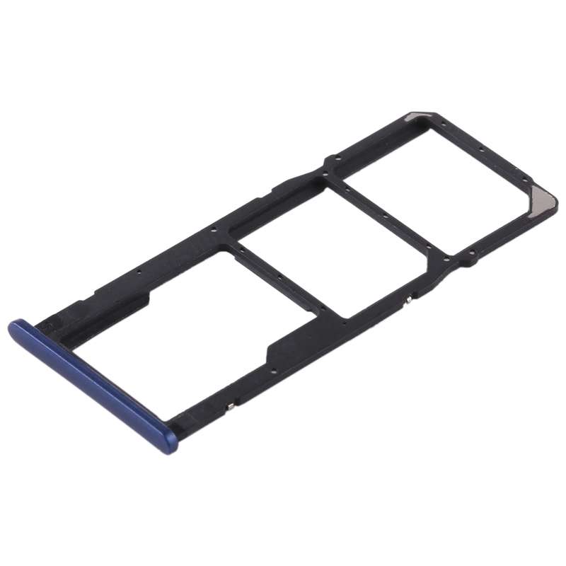 2 SIM Card Tray + Micro SD Card Tray for Huawei Honor Play 7C(Gold)
