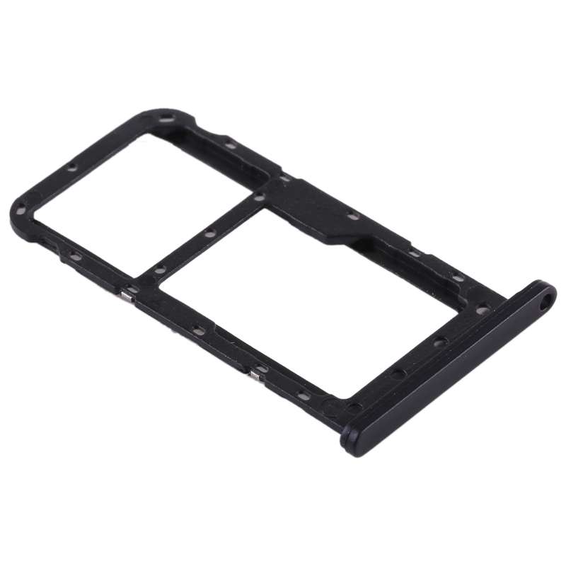 SIM Card Tray + SIM Card Tray / Micro SD Card for Huawei P20 Lite / Nova 3e (Black)