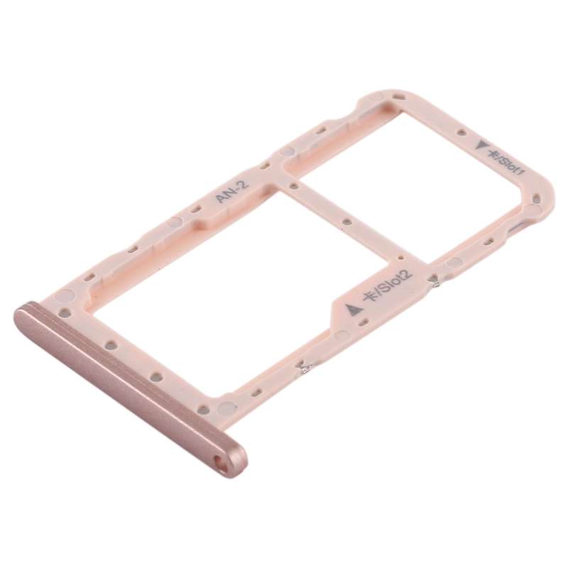 SIM Card Tray + SIM Card Tray / Micro SD Card for Huawei P20 Lite / Nova 3e (Black)