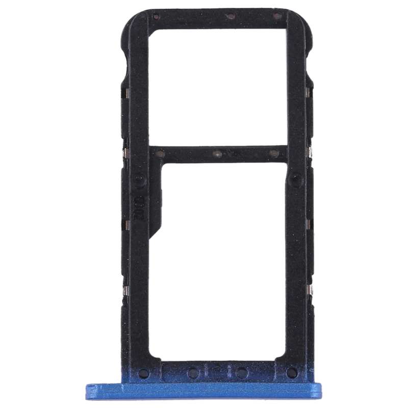 SIM Card Tray + SIM Card Tray / Micro SD Card for Huawei P20 Lite / Nova 3e (Black)