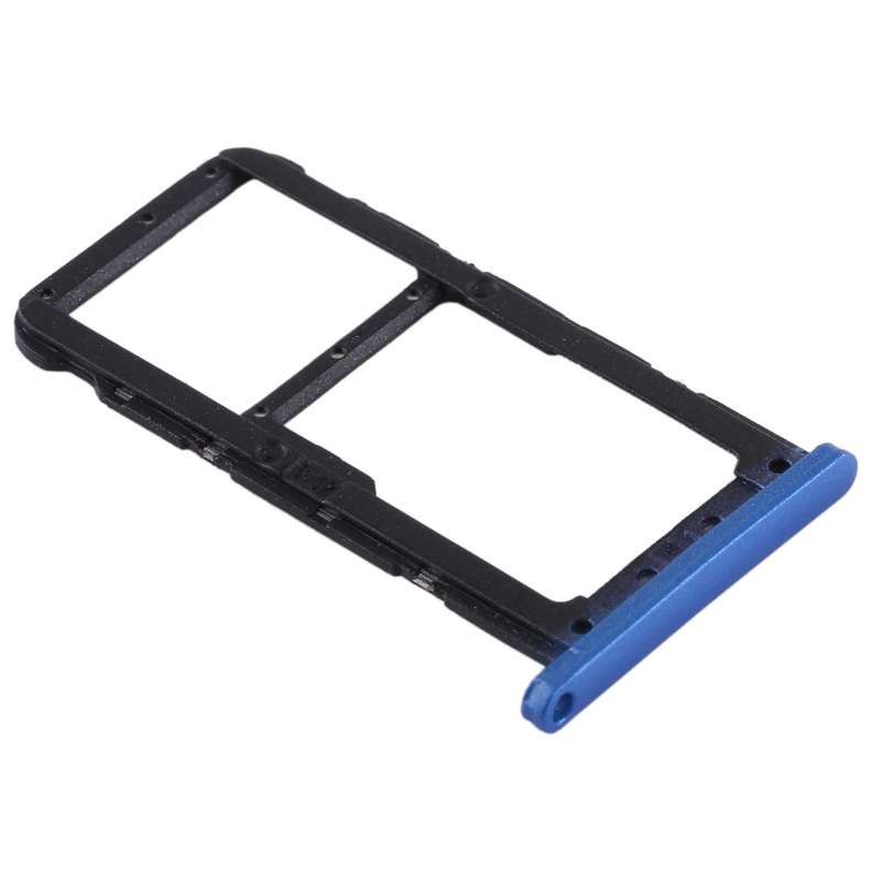 SIM Card Tray + SIM Card Tray / Micro SD Card for Huawei P20 Lite / Nova 3e (Black)