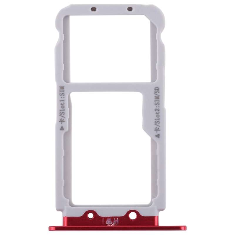 2 SIM Card Tray / Micro SD Card Tray for Huawei Nova 2s(Black)