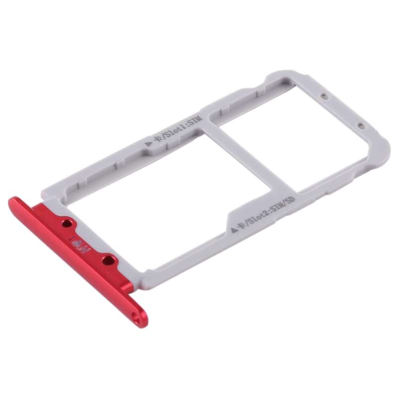 2 SIM Card Tray / Micro SD Card Tray for Huawei Nova 2s(Black)