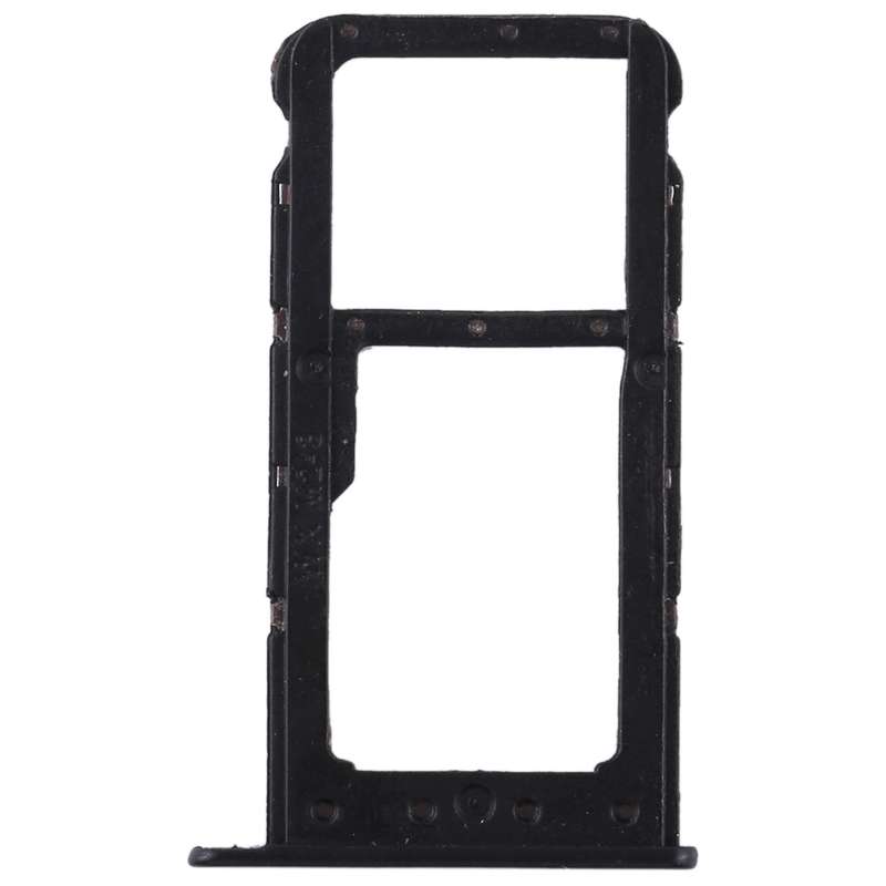 SIM Card Tray + SIM Card Tray / Micro SD Card for Huawei Honor 9 Lite(Black)