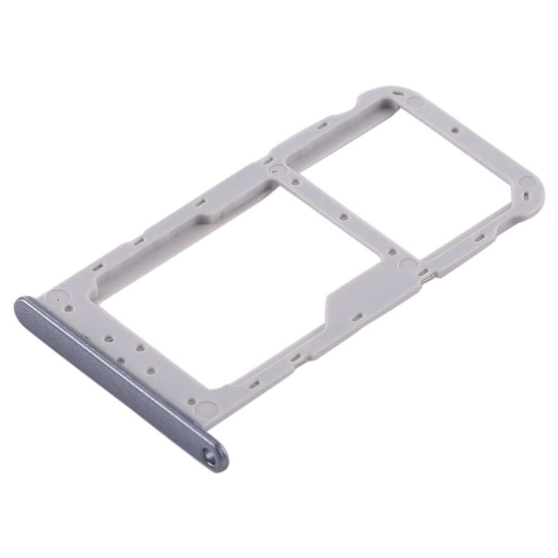 SIM Card Tray + SIM Card Tray / Micro SD Card for Huawei Honor 9 Lite(Black)