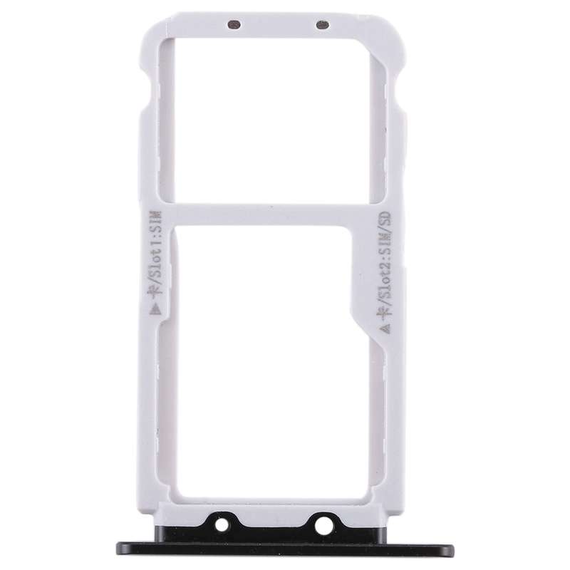 SIM Card Tray + SIM Card Tray / Micro SD Card for Huawei Honor View 10 / V10(Red)