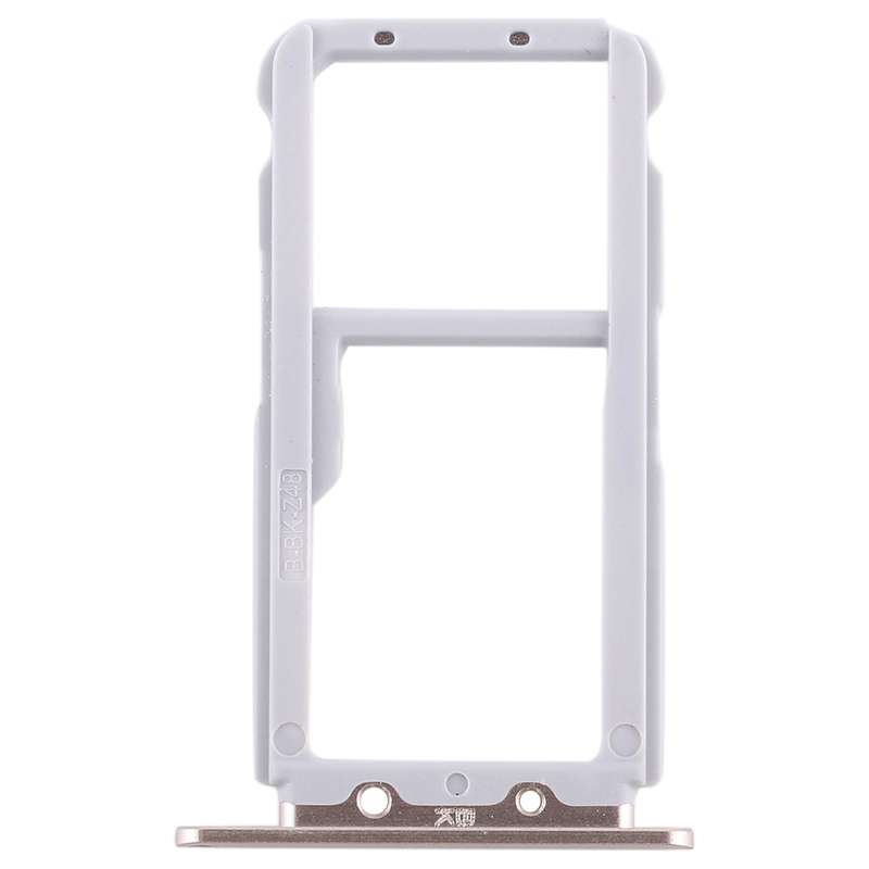 SIM Card Tray + SIM Card Tray / Micro SD Card for Huawei Honor View 10 / V10(Red)