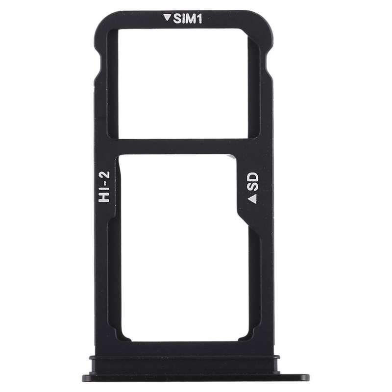 SIM Card Tray + SIM Card Tray / Micro SD Card for Huawei Mate 10 (Black)