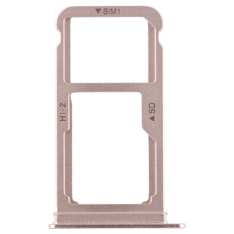 SIM Card Tray + SIM Card Tray / Micro SD Card for Huawei Mate 10 (Black)