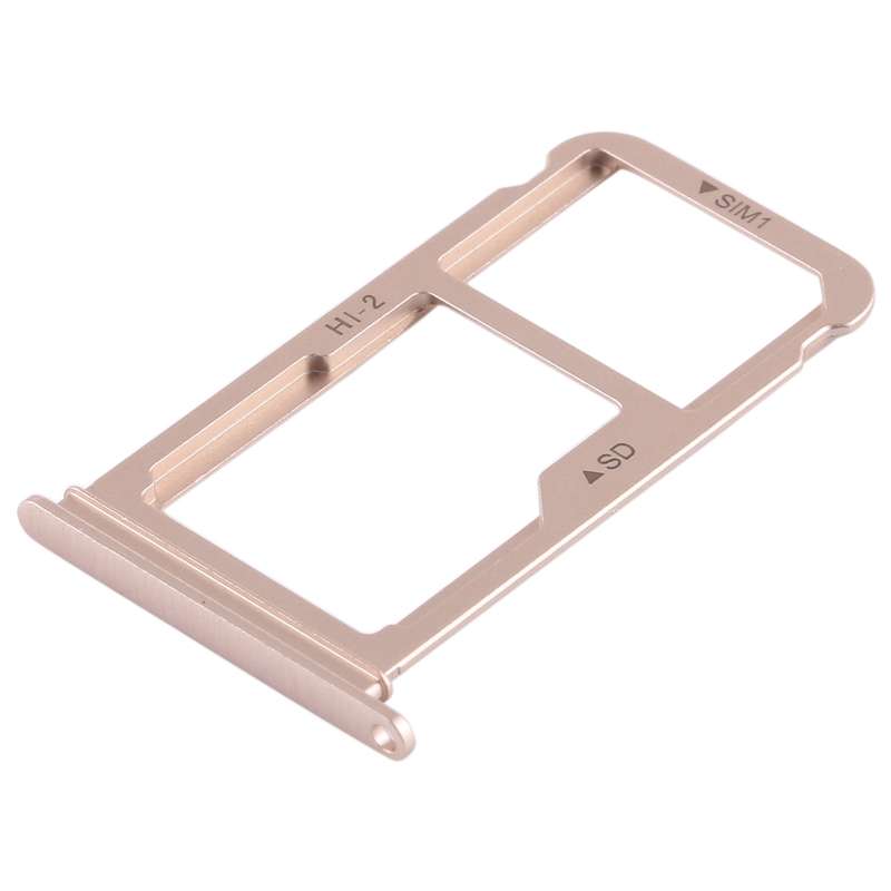 SIM Card Tray + SIM Card Tray / Micro SD Card for Huawei Mate 10 (Black)