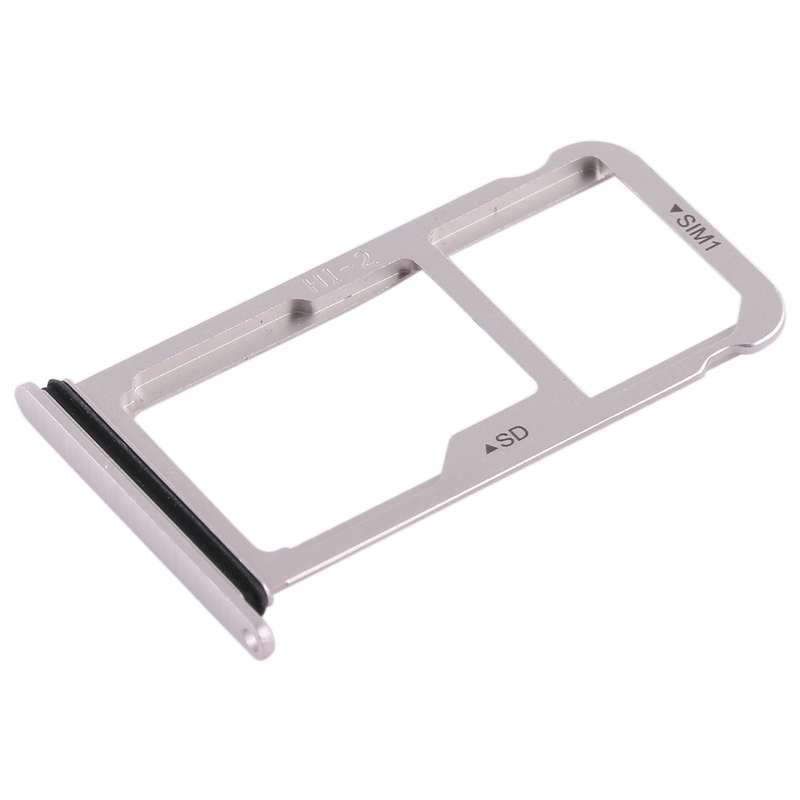SIM Card Tray + SIM Card Tray / Micro SD Card for Huawei Mate 10 (Black)