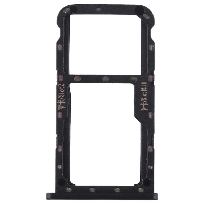SIM Card Tray + SIM Card Tray / Micro SD Card for Huawei Maimang 6(Black)