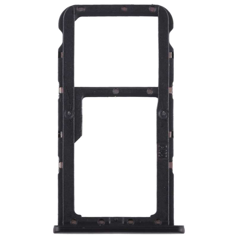 SIM Card Tray + SIM Card Tray / Micro SD Card for Huawei Maimang 6(Black)