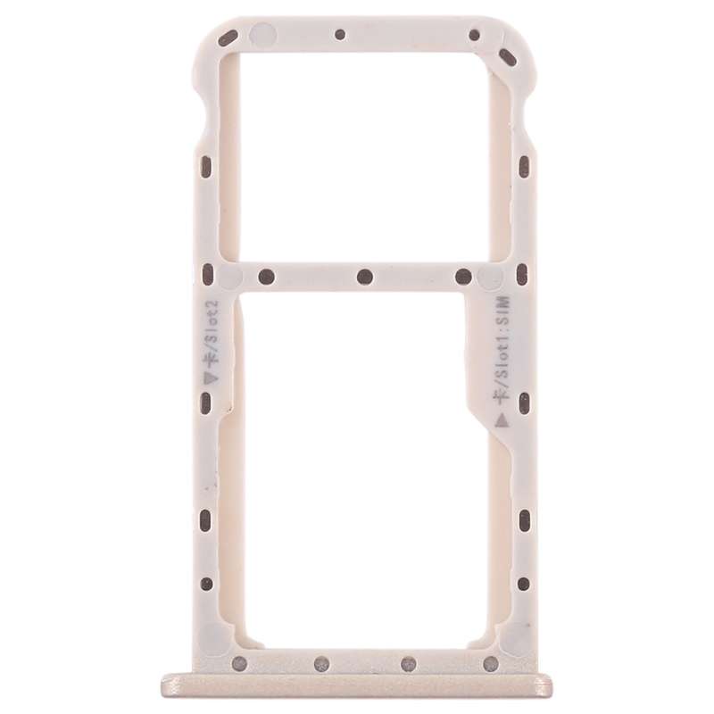 SIM Card Tray + SIM Card Tray / Micro SD Card for Huawei Maimang 6(Black)