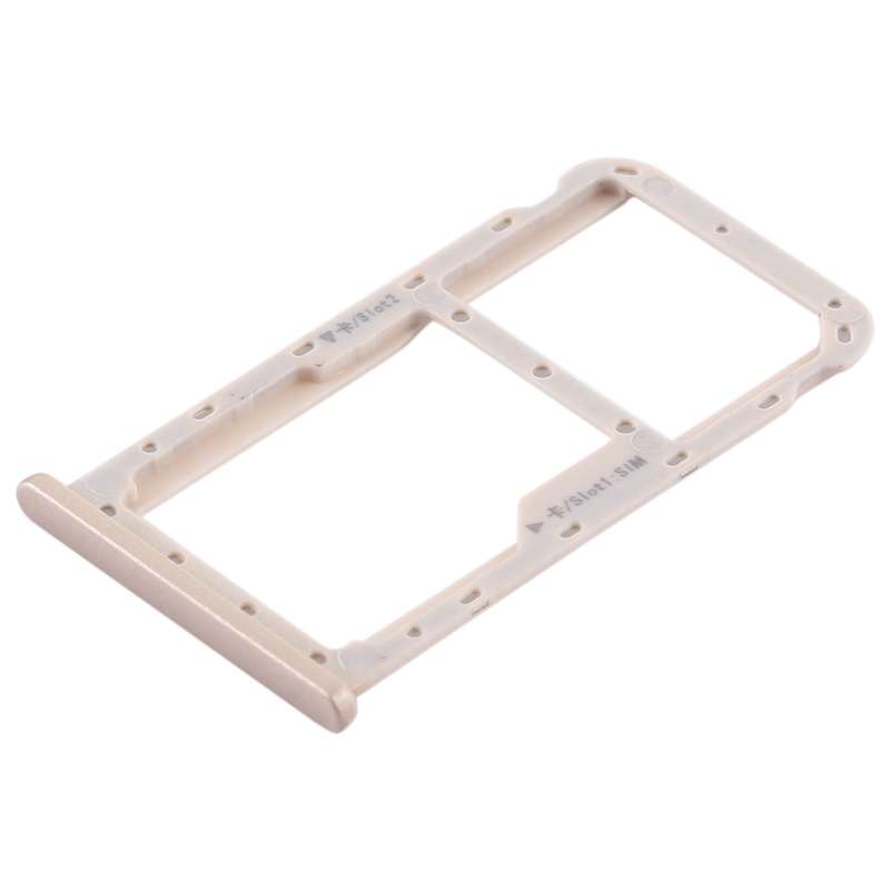 SIM Card Tray + SIM Card Tray / Micro SD Card for Huawei Maimang 6(Black)
