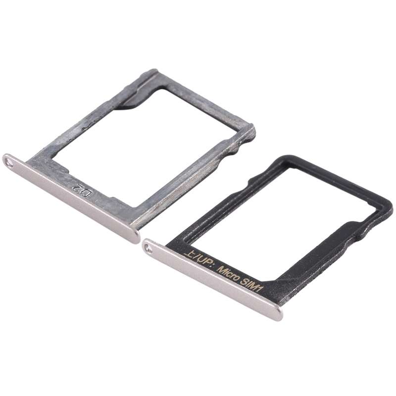 SIM Card Tray + SIM Card Tray / Micro SD Card for Huawei Enjoy 5s (Grey)