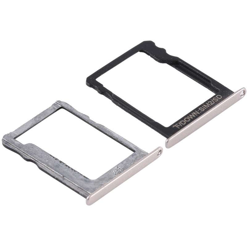 SIM Card Tray + SIM Card Tray / Micro SD Card for Huawei Enjoy 5s (Grey)