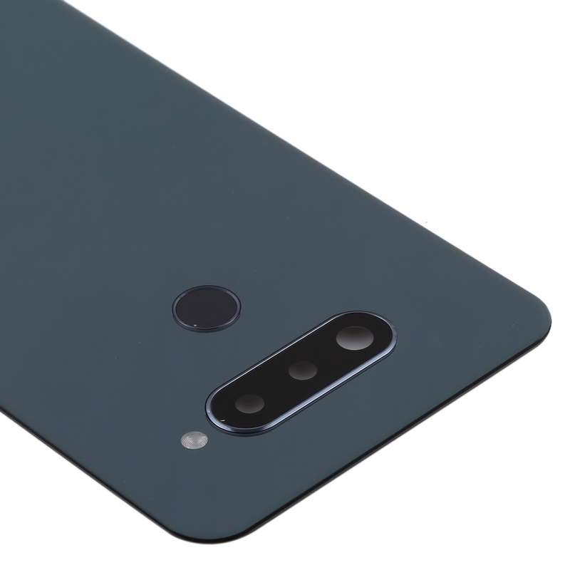Original Battery Back Cover with Camera Lens Cover for LG Q70 / LM-Q730N(KR Version)(Black)