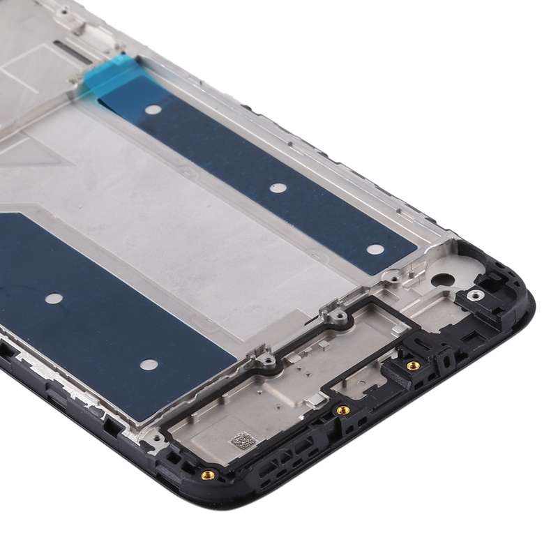 Middle Frame Bezel Plate for LG Q61 (Black)