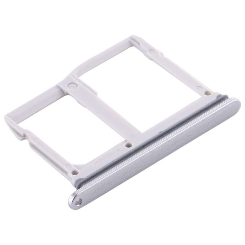 Nano SIM Card Tray + Micro SD Card Tray for LG Stylo 5 / Q720 LM-Q720MS LM-Q720TSW Q720CS (Black)