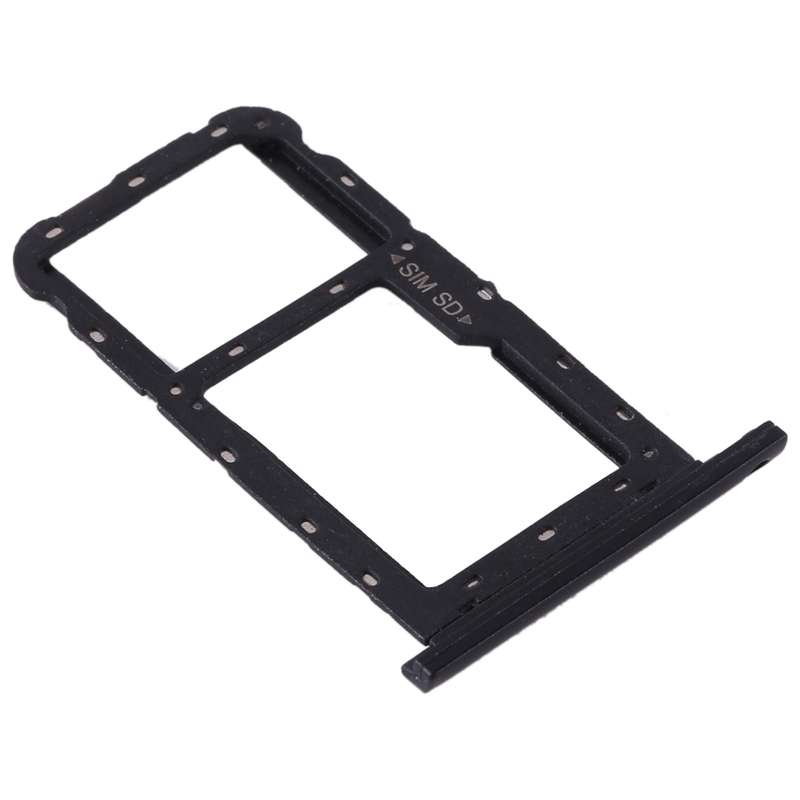 SIM Card Tray + Micro SD Card Tray for Huawei Honor Pad 5 10.1 AGS2-AL00HN (Black)
