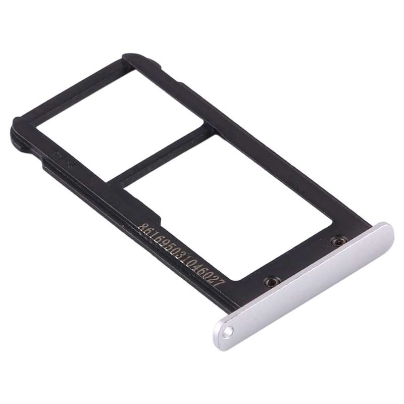 SIM Card Tray + Micro SD Card Tray for Huawei MediaPad M3 8.4 (4G Version) (Silver)