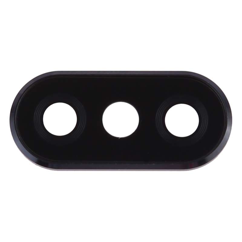10 PCS Camera Lens Cover for Xiaomi Redmi Note 6 Pro(Black)