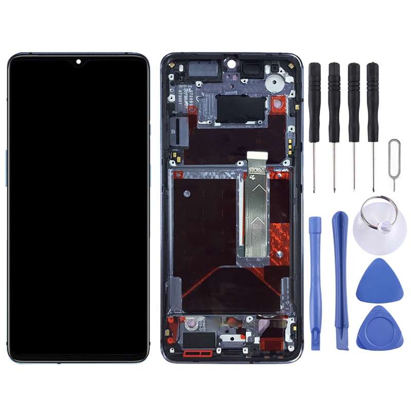 For OnePlus 7T HD1901 HD1903 HD1900 HD1905 Digitizer Full Assembly with Frame OEM LCD Screen (Baby B