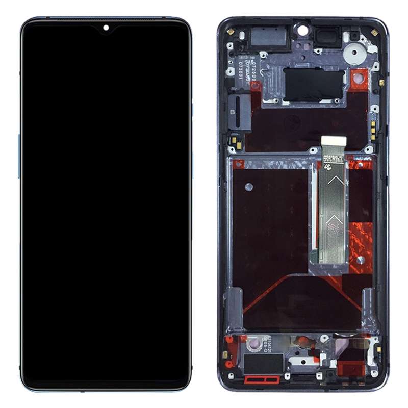 For OnePlus 7T HD1901 HD1903 HD1900 HD1905 Digitizer Full Assembly with Frame OEM LCD Screen (Baby B