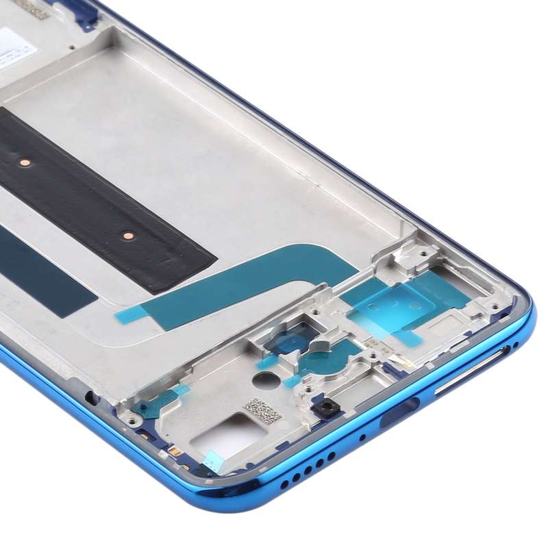 Original Middle Frame Bezel Plate for Xiaomi Mi 10 Lite 5G / Mi 10 Youth 5G M2002J9G(Blue)