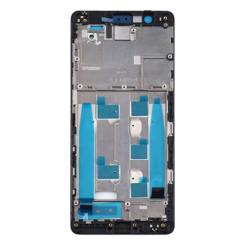 Middle Frame Bezel Plate for Nokia 5.1 TA-1061 TA-1075 TA-1076 TA-1088 TA-1081(Black)
