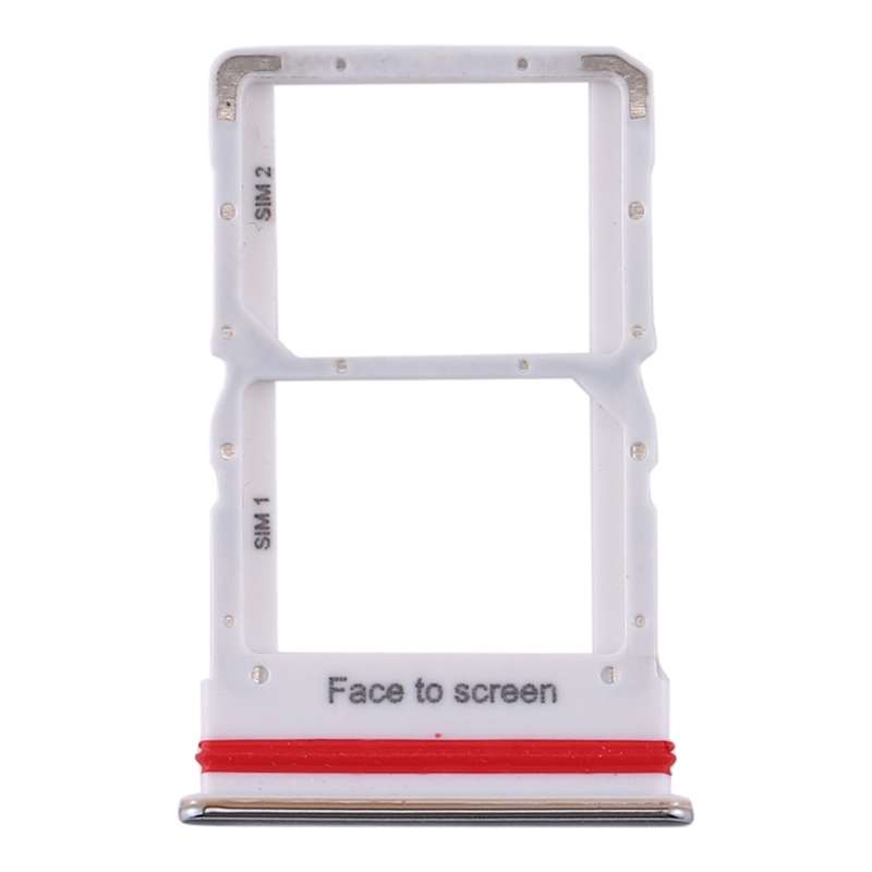 SIM Card Tray + SIM Card Tray for Xiaomi Mi 10 Lite 5G (Black)