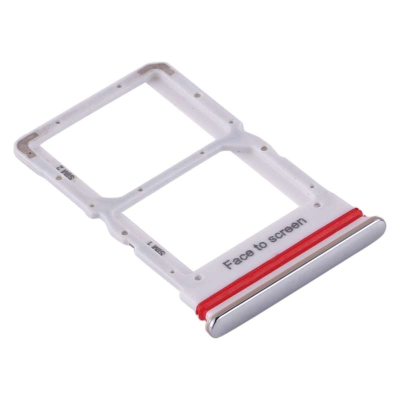 SIM Card Tray + SIM Card Tray for Xiaomi Mi 10 Lite 5G (Black)