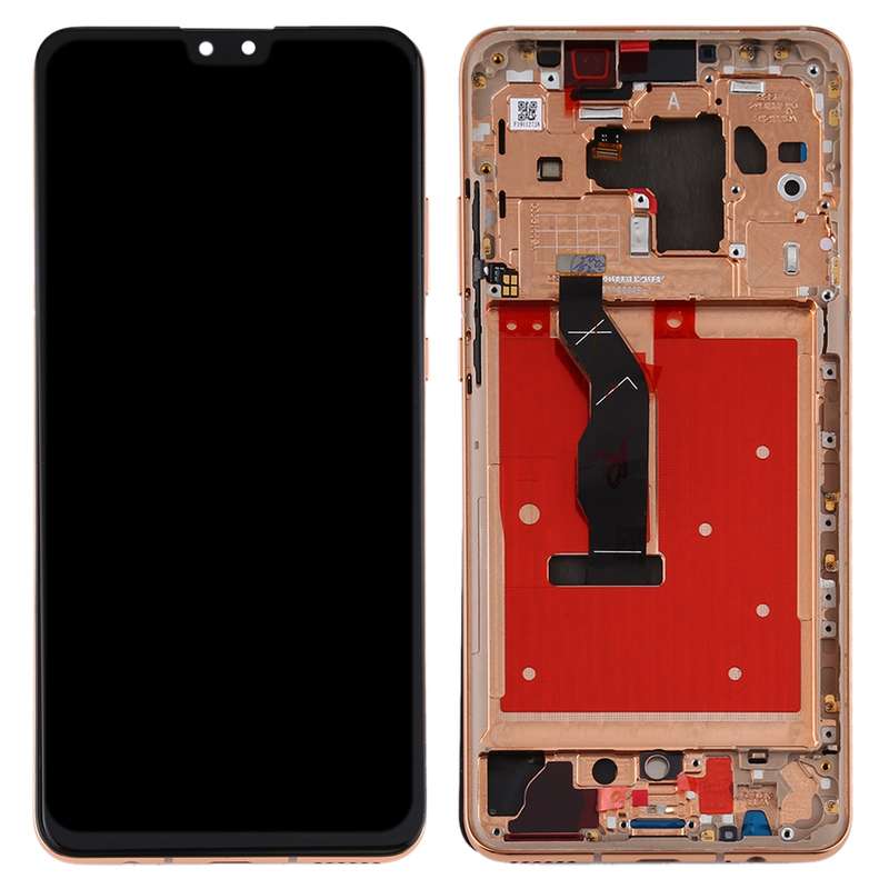 Original OLED LCD Screen for Huawei Mate 30 Digitizer Full Assembly with Frame(Black)