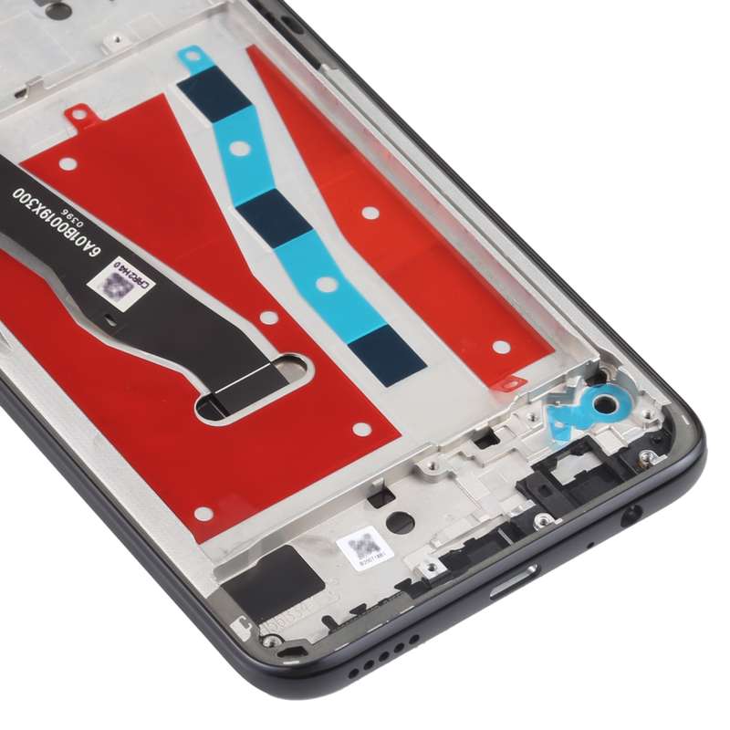 OEM LCD Screen for Huawei P smart Pro 2019 Digitizer Full Assembly with Frame(Silver)