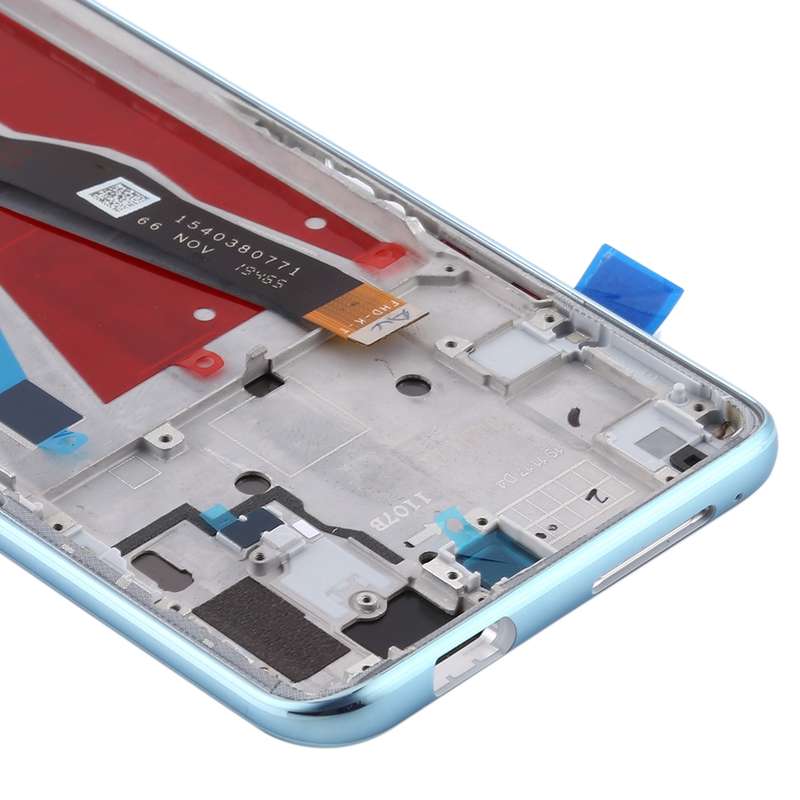 OEM LCD Screen for Huawei P smart Pro 2019 Digitizer Full Assembly with Frame(Blue)