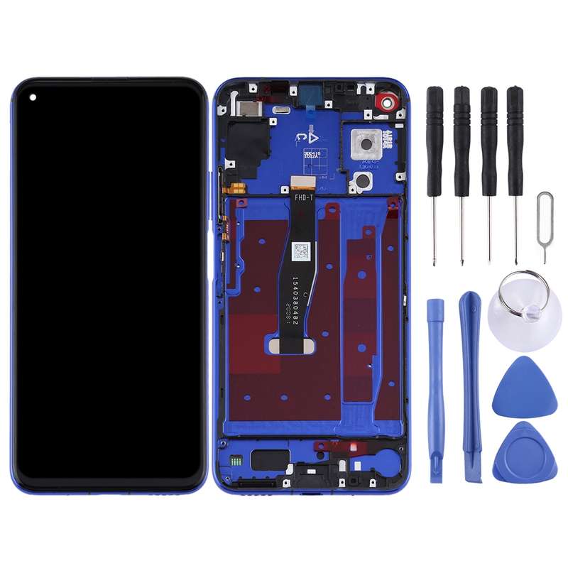 OEM LCD Screen for Huawei Honor 20 / Nova 5T Digitizer Full Assembly with Frame(Black)