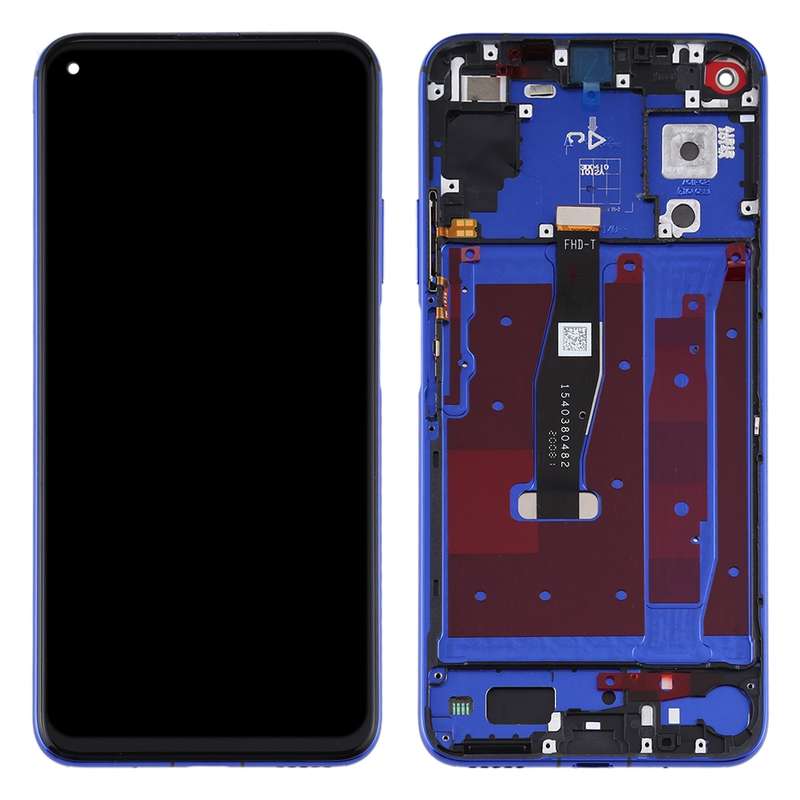 OEM LCD Screen for Huawei Honor 20 / Nova 5T Digitizer Full Assembly with Frame(Black)