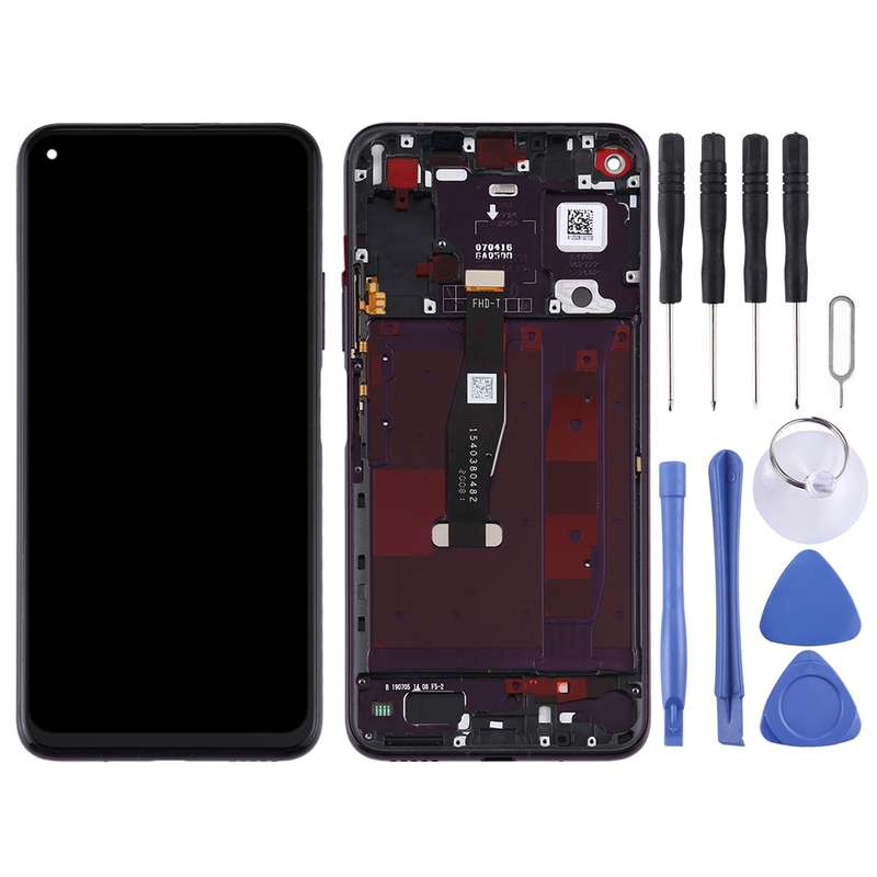 OEM LCD Screen for Huawei Honor 20 Pro Digitizer Full Assembly with Frame(Black)