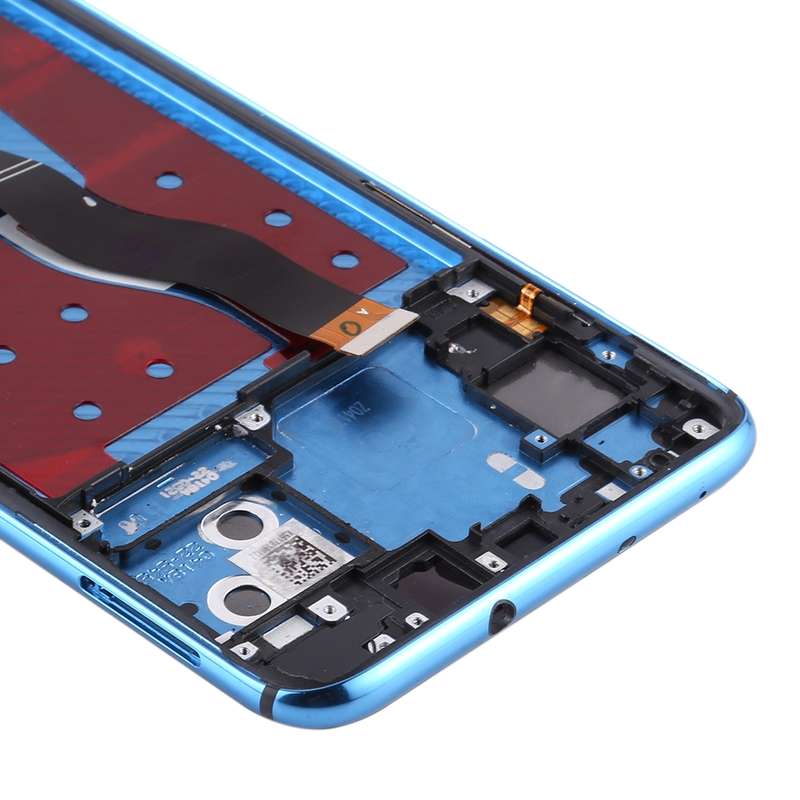 OEM LCD Screen for Huawei Nova 4 Digitizer Full Assembly with Frame(Blue)