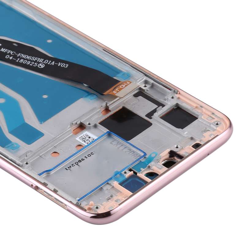 OEM LCD Screen for Huawei Y9 (2019) Digitizer Full Assembly with Frame(Black)