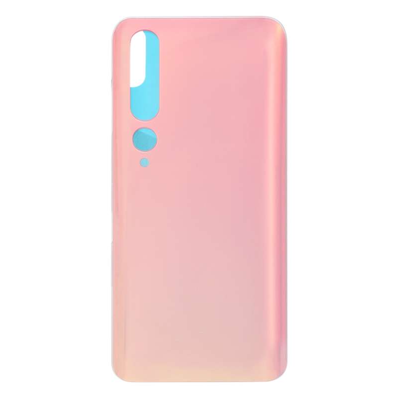 Glass Material Battery Back Cover for Xiaomi Mi 10 5G(Gold)