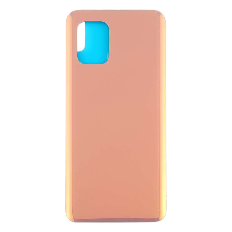 Glass Material Battery Back Cover for Xiaomi Mi 10 Lite 5G/Mi 10 Youth 5G(Black)