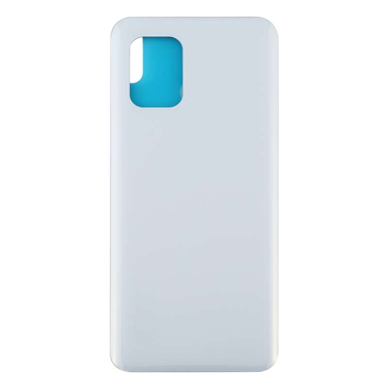 Glass Material Battery Back Cover for Xiaomi Mi 10 Lite 5G/Mi 10 Youth 5G(Black)