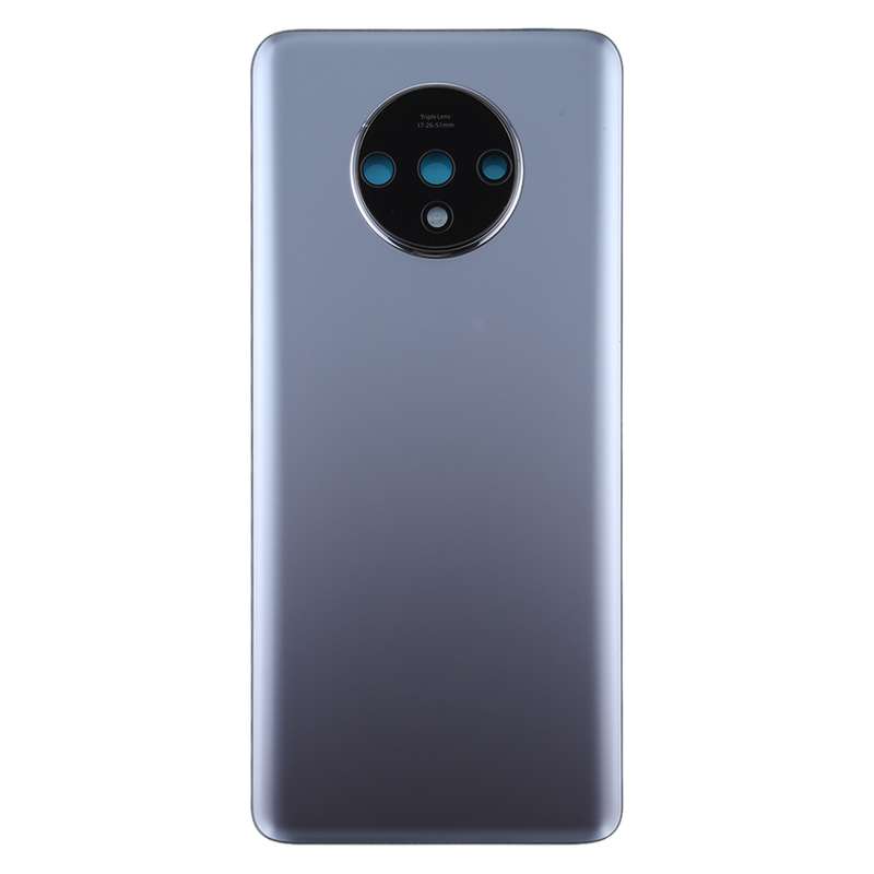 For OnePlus 7T Original Battery Back Cover with Camera Lens Cover (Blue)