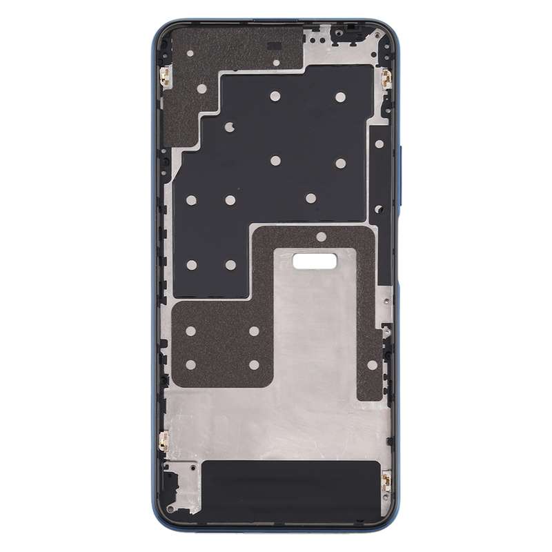 Original Middle Frame Bezel Plate for Huawei Honor X10 5G(Blue)