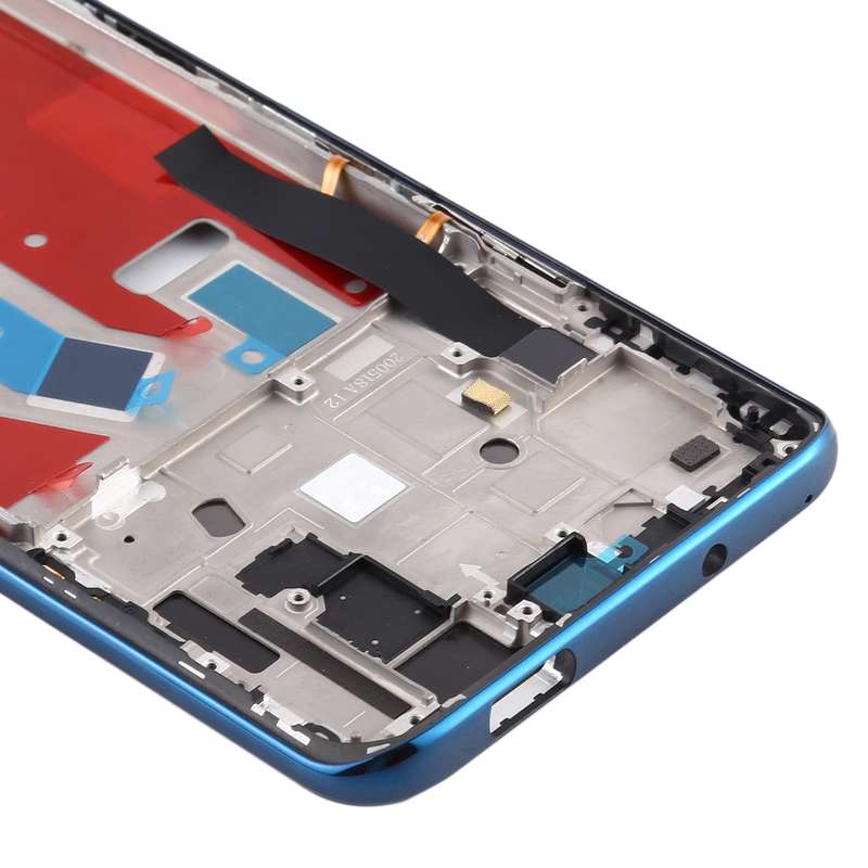 For OPPO Realme 3 Pro Front Housing LCD Frame Bezel Plate (Black)