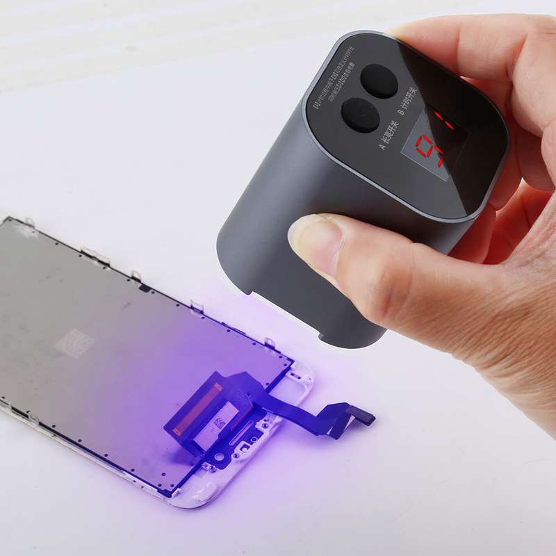 QIANLI 4W Rechargeable Intelligent Phone Repair UV Curing Lamp